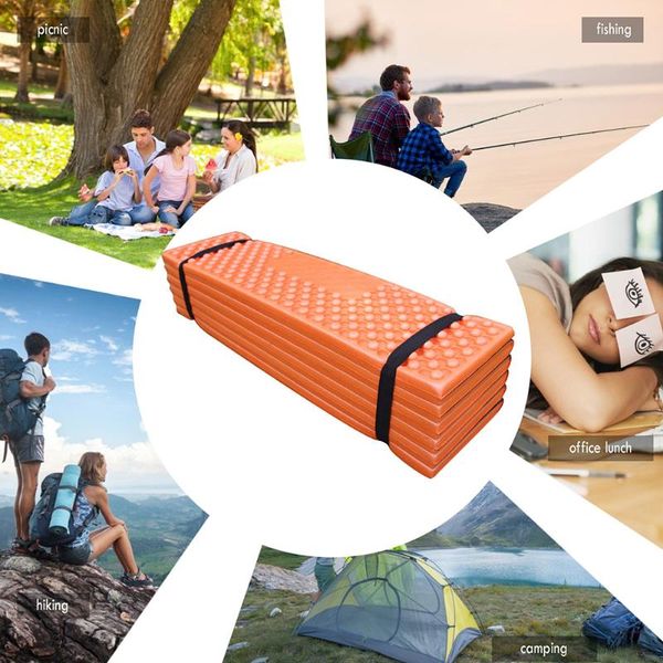 

outdoor pads waterproof pocket beach blanket folding camping mat mattress thicken moisture-proof cushion sand