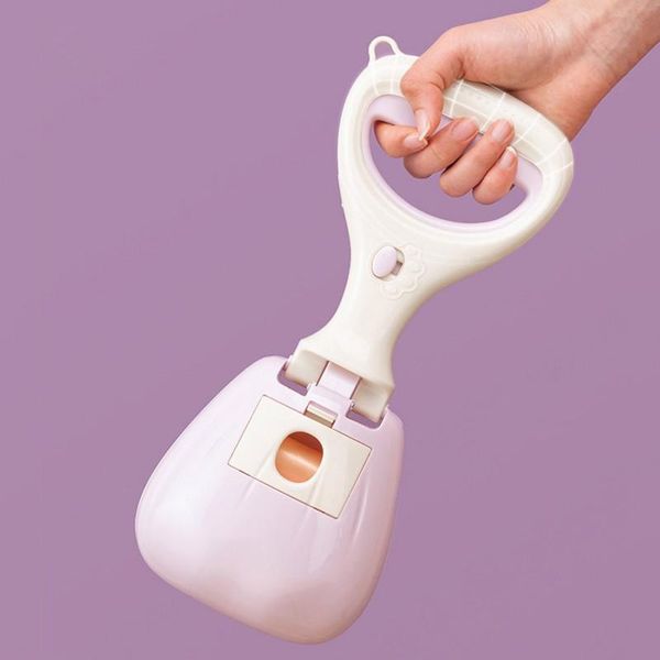 

pet pooper scooppers portable toilet picker for cats and dogs convenient cleaning supplies tools with garbage bags dog travel & outdoors