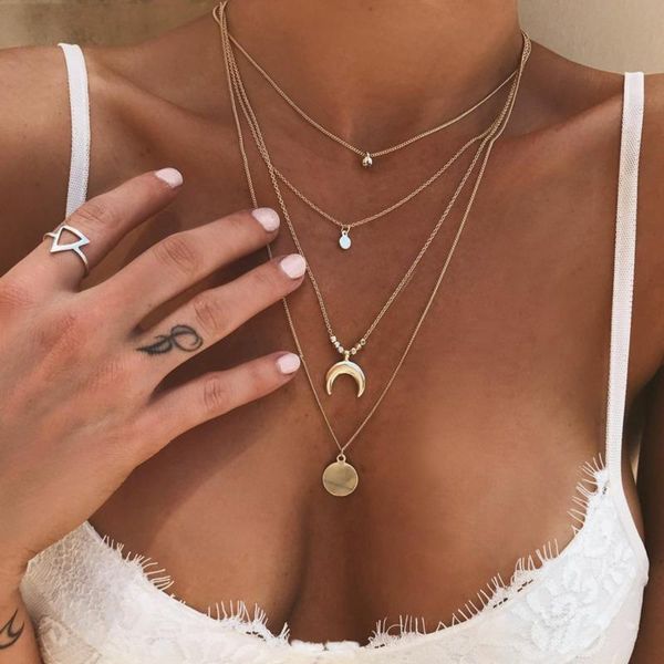

chains 2021 fashion ins gold butterfly necklaces & pendants vintage chain choker necklace for women collier femme party jewelry gifts, Silver