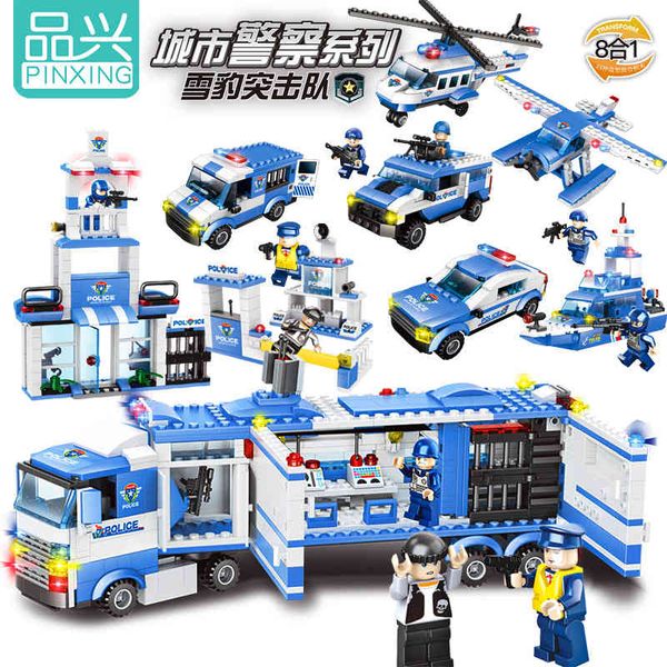 

toys lego commando pinxing children's compatible with small particle boys' building block assembly 6 years old