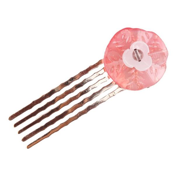 

hair brushes side comb clip creative premium durable, Silver