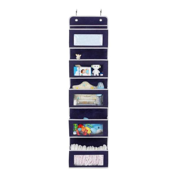 

storage boxes & bins hanging organizer bag non-woven fabric door wall bags living room bedroom kitchen for toy cosmetic kitchenware