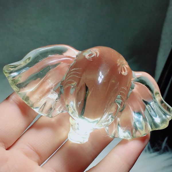 

citrine elephant decorative objects & figurines