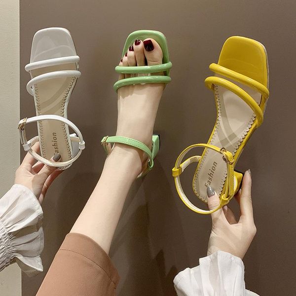

women sandals 2021 summer outdoor beach solid fashion gladiator flats casual ladies shoes, Black