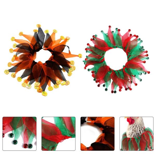 

cat collars & leads 2pcs decorative pet neckband festival choker fashionable duck collar gift