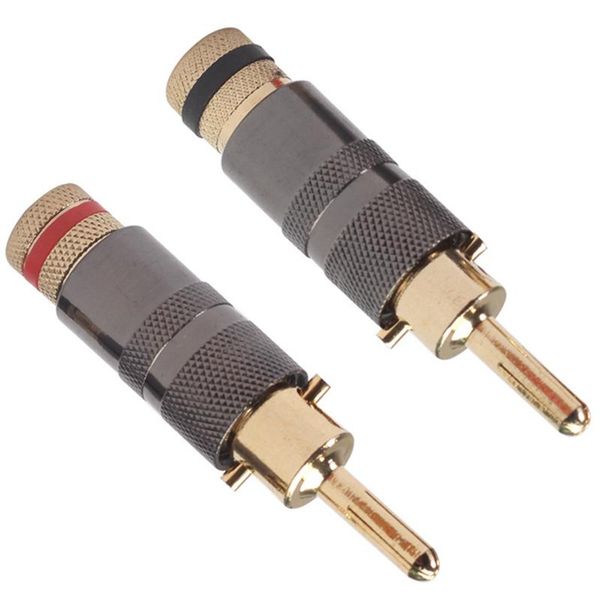 

smart power plugs all copper gold-plated banana plug for link home hifi speakers, theater amplifiers, and speaker connectors