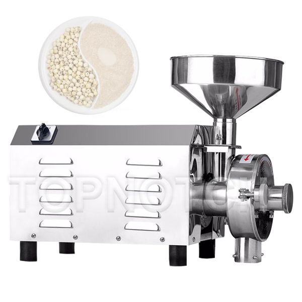 30-50 kg/h Automatische Küchenmaiskörner-Trocken-Chili-Weizenmehl-Fräsmaschine