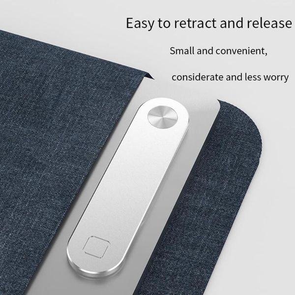 

cell phone mounts & holders aluminum alloy mobile computer dual screen extension bracket portable metal magnetic l6