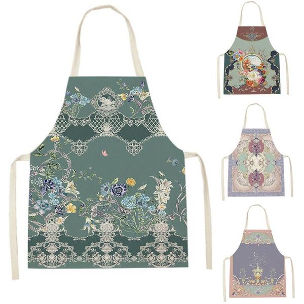 

aprons wql2882 kitchen for women linen bibs household cleaning apron home waterproof chefs cooking baking child