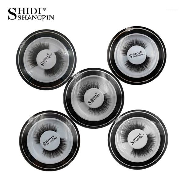 

pair mink lashes 3d three-dimensional multilayer handmade false eyelashes1