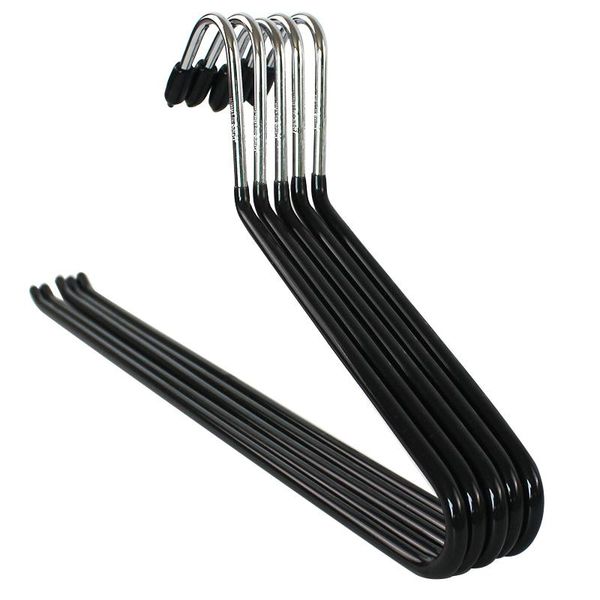 

hangers & racks metal open-end non slip slacks pant trouser organizers set k888