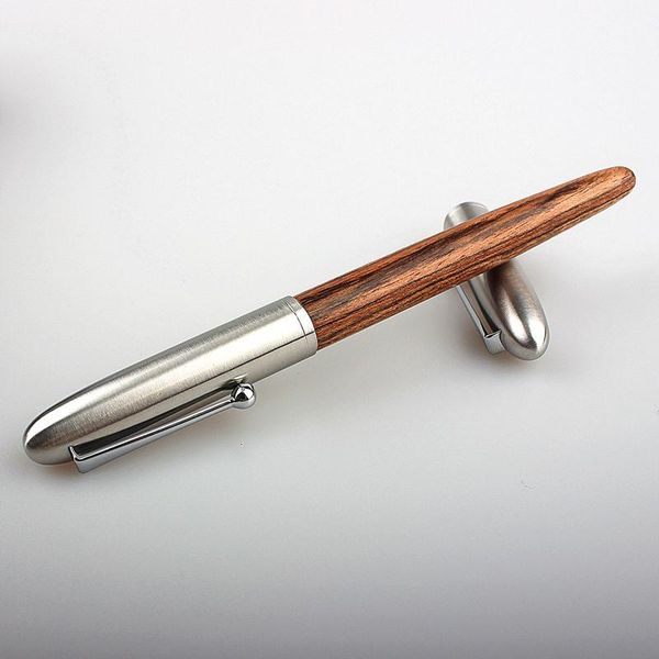

fountain pens and beautiful pen stainless steel cap office writing calligraphy extra fine iridium metal wood