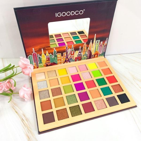 

eye shadow 35colors pearly matte sequin palette colorful pigmented eyeshdow powder butterfly pattern makeup tslm1