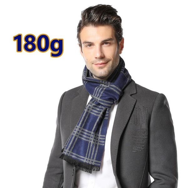 

scarves men's scarf autumn winter warm casual cashmere, Blue;gray