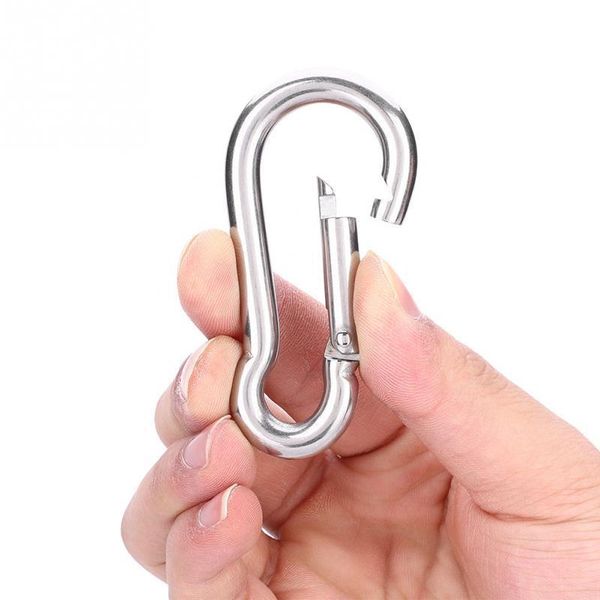 

pool & accessories keep diving 316 carabiner snap hooks spring stainless steel fastener buckle underwater snorkel