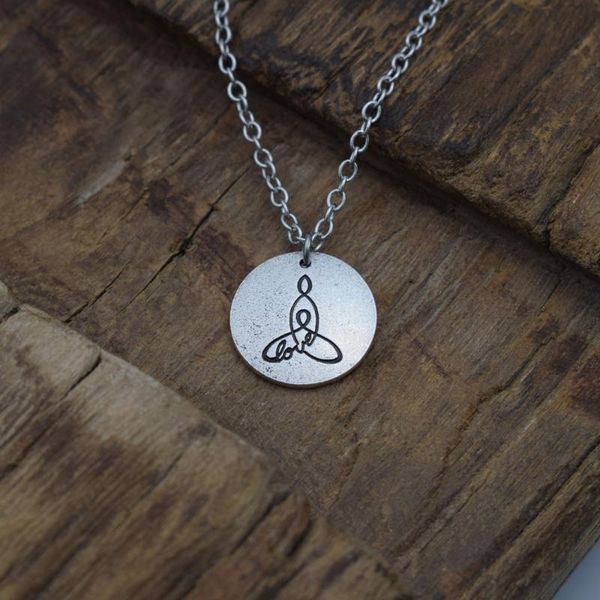 

chains sanlan celtics love motherhood knot necklace, Silver