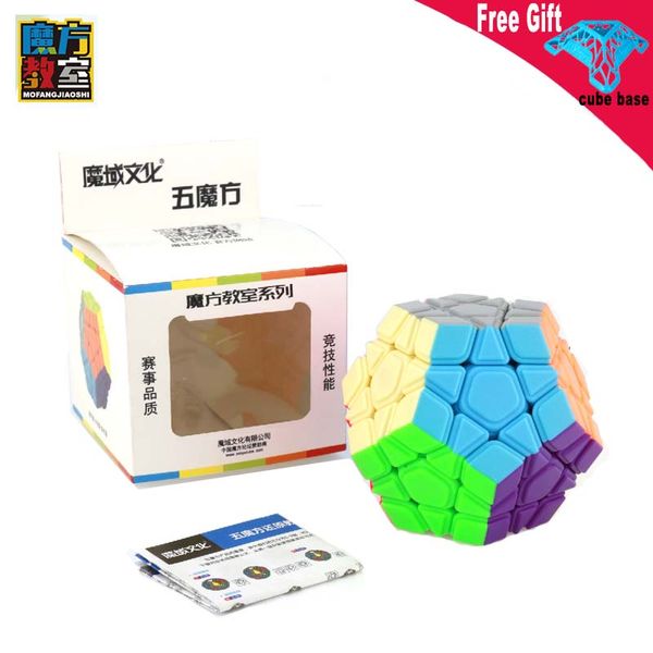 

Moyu Meilong Convex Megaminx 3x3 Stickerless Third order dodecahedron Magic Cube Educational Puzzle Cubo Magico Toy