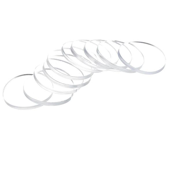 

interior decorations 10pcs glass table pad anti spacer suction cup wahser cover damper