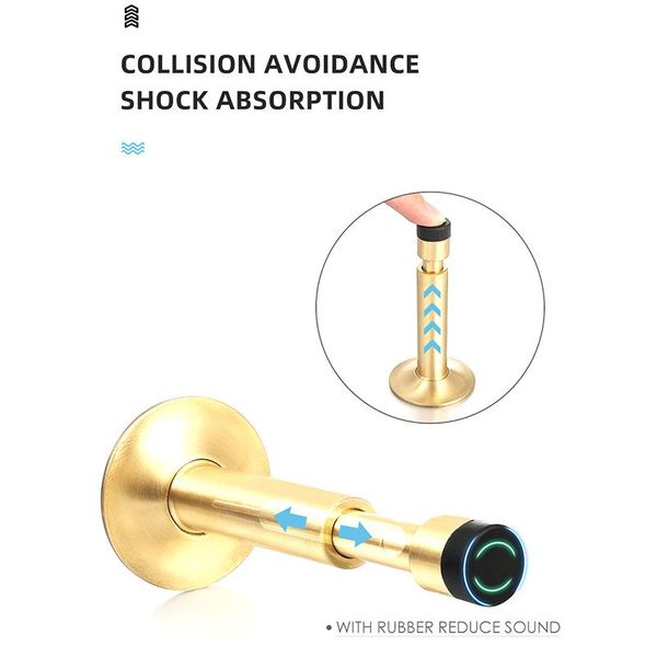 

door catches & closers hydraulic buffer ser,pure copper and aluminum alloy floor s,wall-mounted bumper,non-magnetic hardware