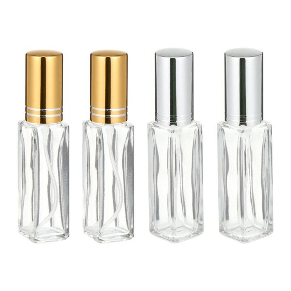 

storage bottles & jars 4pcs 10ml portable travel perfume empty