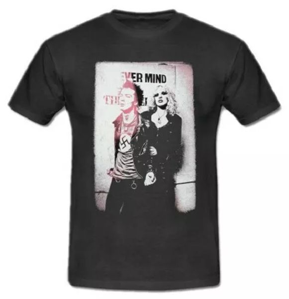 

t-shirt pistols shirt rock band registered and approved music shirt, White;black