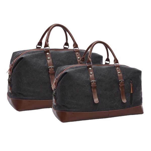 

canvas large-capacity travel retro leisure sports style portable bag duffel bags