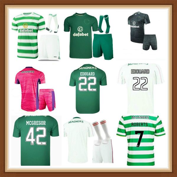 

2021 2022 celtic soccer jerseys fans player version 21 22 mcgregor griffiths edouard brown duffy turnbull christie etyounouussi football shi, Black;yellow