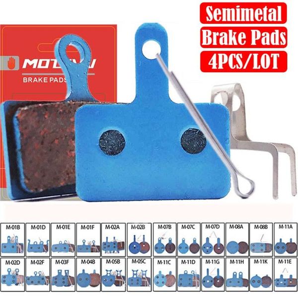 

bike brakes vxm 4 pair mountain disc brake pads fiber semimetal oil pad for avid hayes tektro