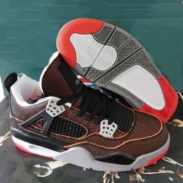 

2023 iscount jumpman 4 wmns starfish mens basketball shoes 4s sail black-starfish light smoke grey men women trainers sports sneakers 30-40