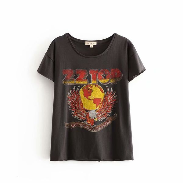 

women's t-shirt women cotton t shirts black gray owl printed tee shirt fashion spring summer casual t-shirts streetwear tees, White