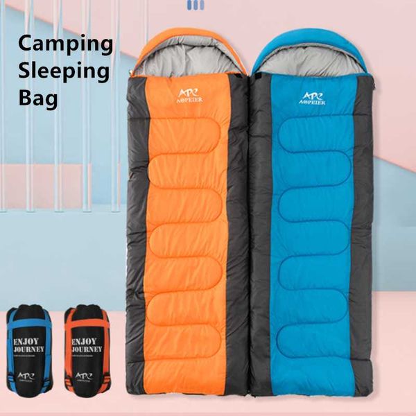 

sleeping bags camping bag ultralight waterproof 4 season warm& cold envelope backpacking for outdoor traveling hiking
