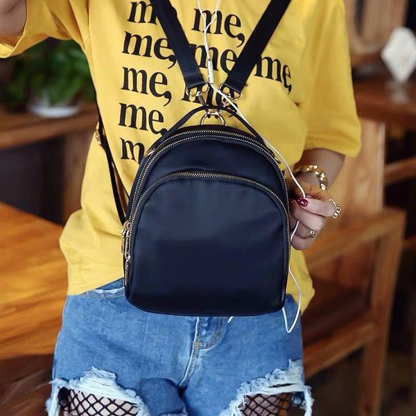 

outdoor bags bag teenager rucksack small backpack silver women mochila shoulder-bags female school