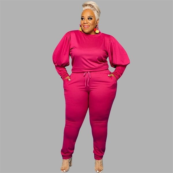 

women tracksuit 2 piece set winter plus size long sleeve and pants sweatsuit joggers matching sets wholesale drop 211029, Black