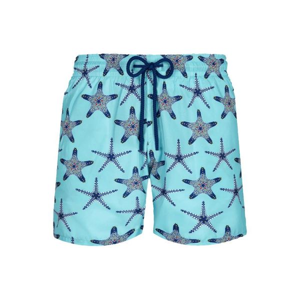 

ultra-light and packable starfish dance men's slim-fit 7" short shorts, White;black