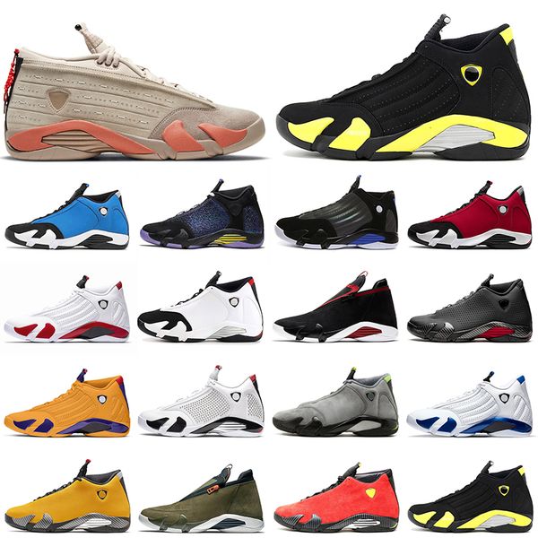 

high qulity 14s basketball shoes 14 men clot hyper royal candy cane chameleon gym blue university gold last smens trainers sports
