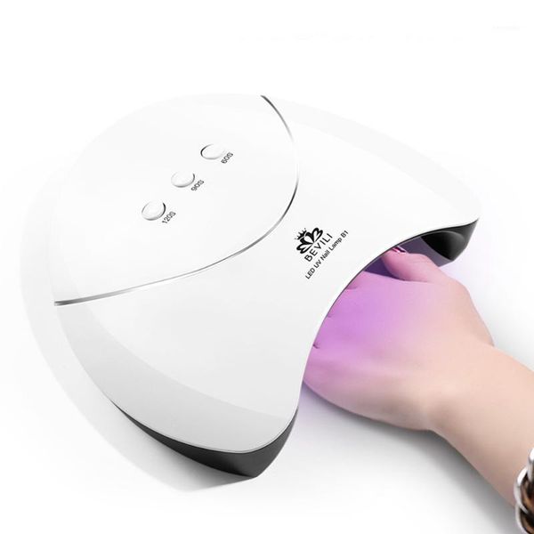 

24w led nail lamp with 12 pcs leds uv for manicure gel dryer drying polish auto sensor tools #e1