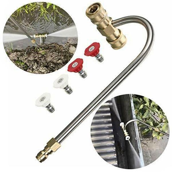 

watering equipments durable gutter cleaner nozzles for pressure with 4