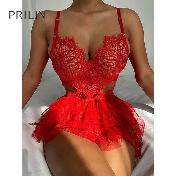 

women lingerie set lace push up gather bra g-string panties garter transparent erotic temptation definedÂ waist underwear, Black;white