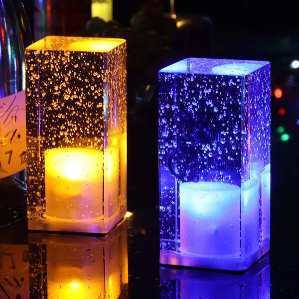 

table lamps led rechargeable bar lamp restaurant cafe home colorful atmosphere crystal holiday gift