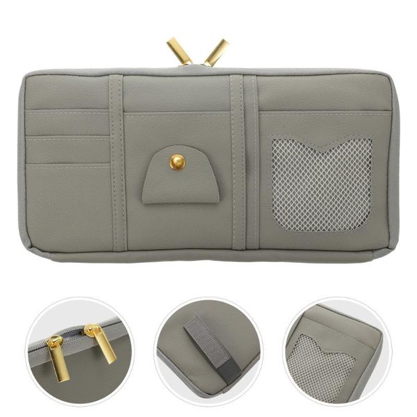 

storage bags 1pc useful car sun visor organizer professional pocket for cards