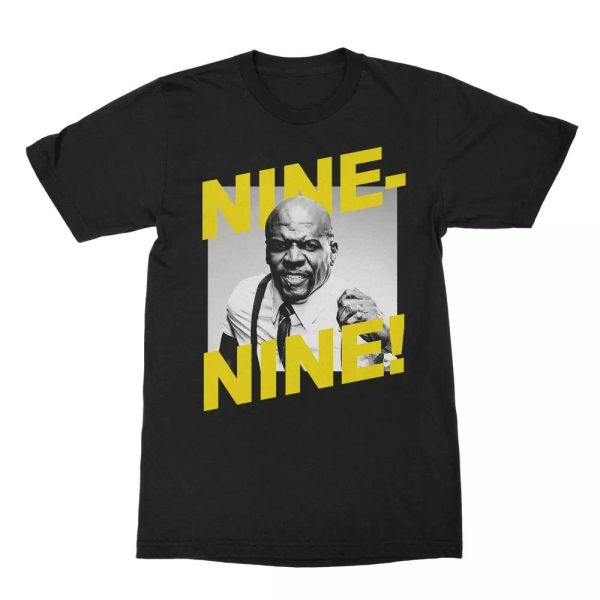 

brooklyn nine-nine nine-nine men's t-shirt, White;black