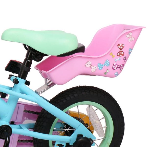 

bike saddles drbike kids seat post doll with holder for kid decorate yourself stickers baby bicycle