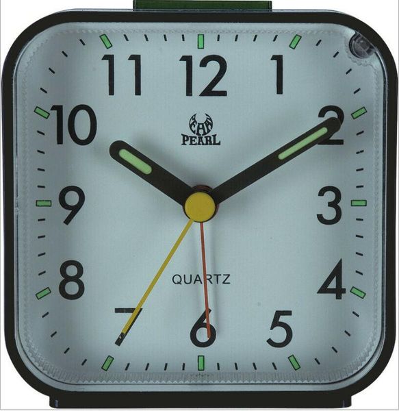 

other clocks & accessories travel alarm clock analog silent non ticking ascending beep sounds no lighted on demand snooze gentle wake