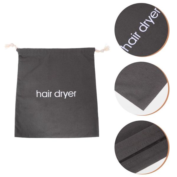 

storage bags 1pc hair dryer bag cloth packaging pouch reusable