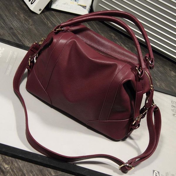 

women's handbags solid travel 2021 new and american bags european style shoulder women bag color msdrh