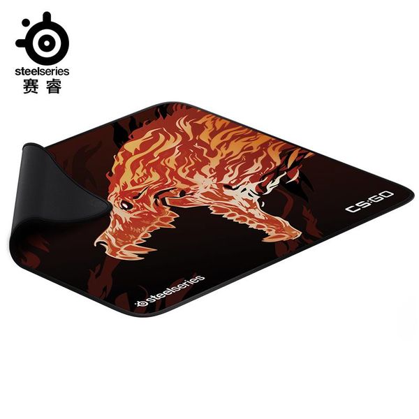 

mouse pads & wrist rests steelseries qck+cs: go howl roar pubg limited edition game pad cushion competitive table slip-proof thickening