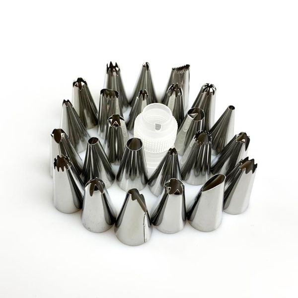 

27pcs cake decorating tools pipe icing nozzles diy piping cream pastry nozzle baking &