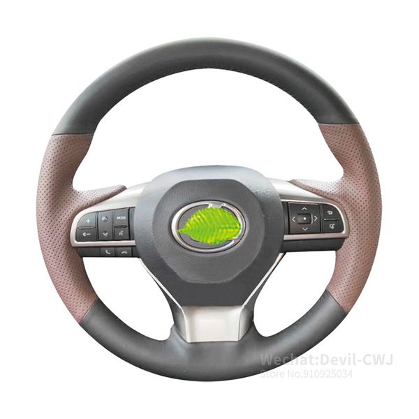 

alcantara leather steering wheel cover for lexus es250 es350 rx300 rx450 gs250 gs350 gs300 auto parts interior accessories