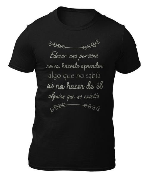 

t-shirt-teaching a person-teacher-teacher-teacher - t-shirt -, White;black