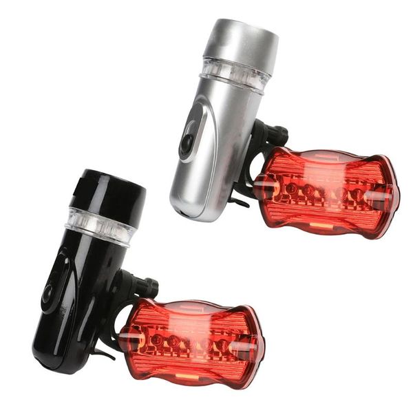 

bike lights waterproof light set, ultra bright led front and back, 5 mode, most powerful bicycle